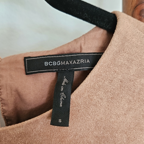 BCBGMaxazria Mariko Suede Shirt - Picture 8 of 13